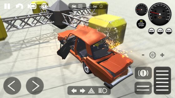 Beam Drive Car Crash 0.7.1. Скриншот 3