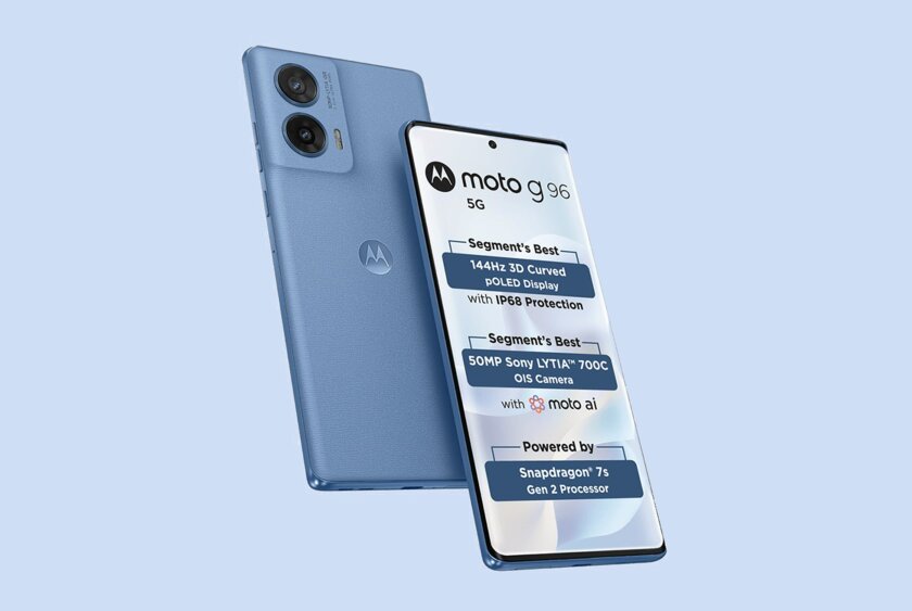 Представлен смартфон Moto G96: Snapdragon 7s Gen 2, 8/256 ГБ и камера 50 Мп за 233 доллара