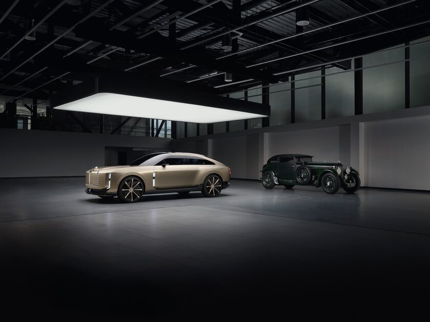 Bentley показала роскошный электрокар будущего: в салоне всего три кресла