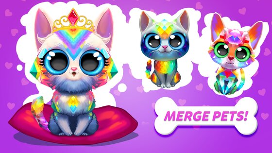 Merge Cute Animals 2.49.00. Скриншот 3