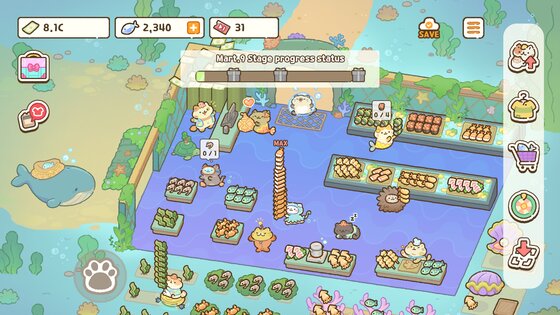 Cat Mart: Cute Grocery Shop 1.2.22. Скриншот 6