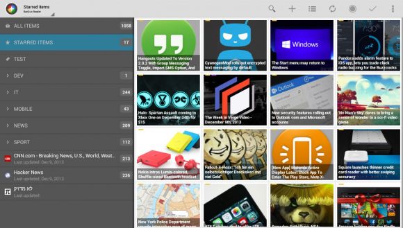 TOP лучших RSS-клиентов для Android