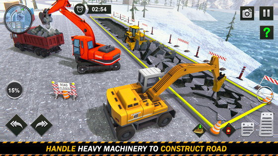 Snow Offroad Construction Game 2.0.3. Скриншот 21