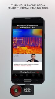 Seek Thermal 2.3.4. Скриншот 1