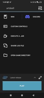 MojoLauncher (Minecraft: Java Edition для Android) hebe-20250710-[4fe53aa]-v3_ope. Скриншот 1