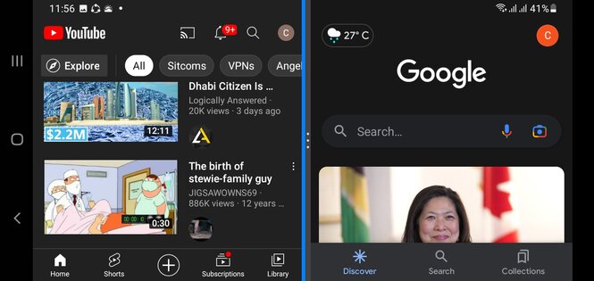 Split Screen Launcher 1.0.9. Скриншот 7