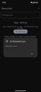 Executor 0.4. Скриншот 2