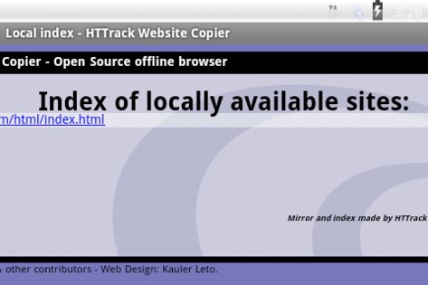 HTTrack Website Copier 3.49.02.63. Скриншот 8