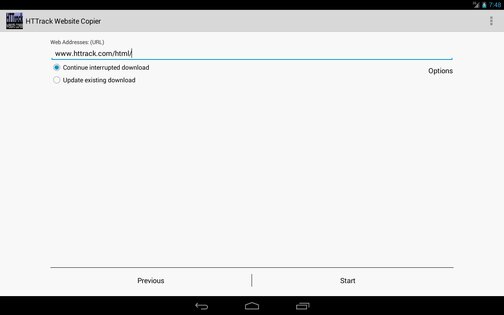HTTrack Website Copier 3.49.02.63. Скриншот 10