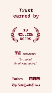 Tutanota - зашифрованная почта 299.250725.1. Скриншот 3