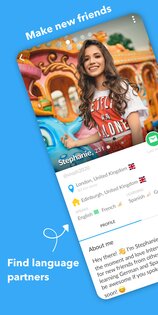 InterPals – языковой обмен 2.3.24. Скриншот 1