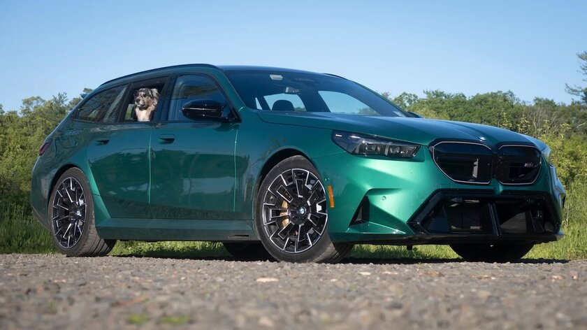 Яркий спорткар на 717 лошадей с огромным багажником: обзор универсала BMW M5 Touring
