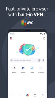 AVG Secure Browser 8.1.0. Скриншот 1