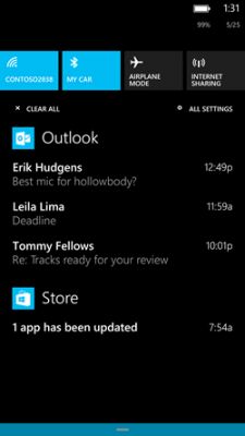 Windows Phone 8.1: что новенького?