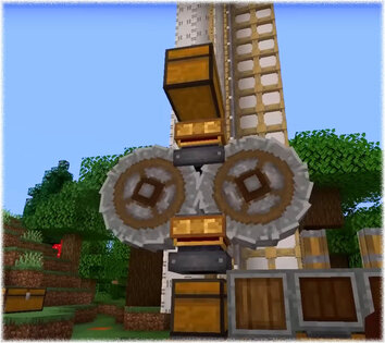 Криэйт Мод Create для ПЕ 1.21. Скриншот 1