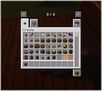 Криэйт Мод Create для ПЕ 1.21. Скриншот 2