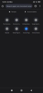 Droidchrome 144.0.7559.113. Скриншот 1