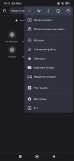 Droidchrome 144.0.7559.113. Скриншот 3