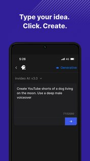 invideo AI 4.4.7. Скриншот 2