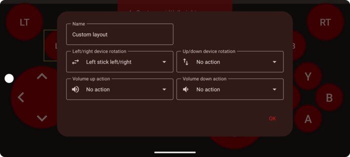 Remote Gamepad 1.10.2. Скриншот 4