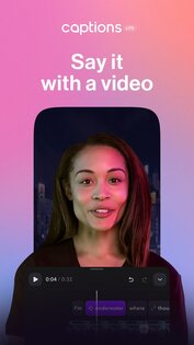 Captions Lite 4.6.0. Скриншот 1