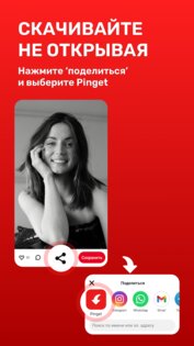 Pinget – скачать видео с пинтереста 1.11.0. Скриншот 3