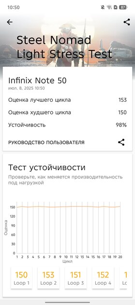 Я не верил, что бюджетный смартфон может быть таким. Обзор Infinix Note 50 — куда дороже своей цены — Чипсет. 10