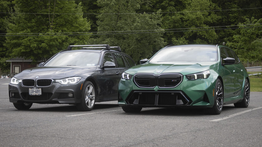 Яркий спорткар на 717 лошадей с огромным багажником: обзор универсала BMW M5 Touring — Мотор и багажник. 8