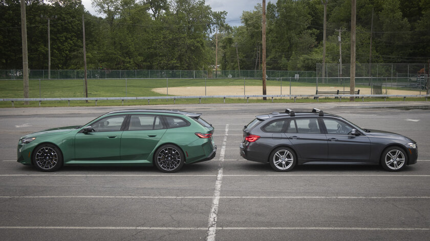 Яркий спорткар на 717 лошадей с огромным багажником: обзор универсала BMW M5 Touring — Мотор и багажник. 10