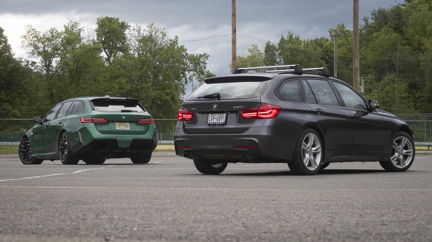Яркий спорткар на 717 лошадей с огромным багажником: обзор универсала BMW M5 Touring — Мотор и багажник. 11