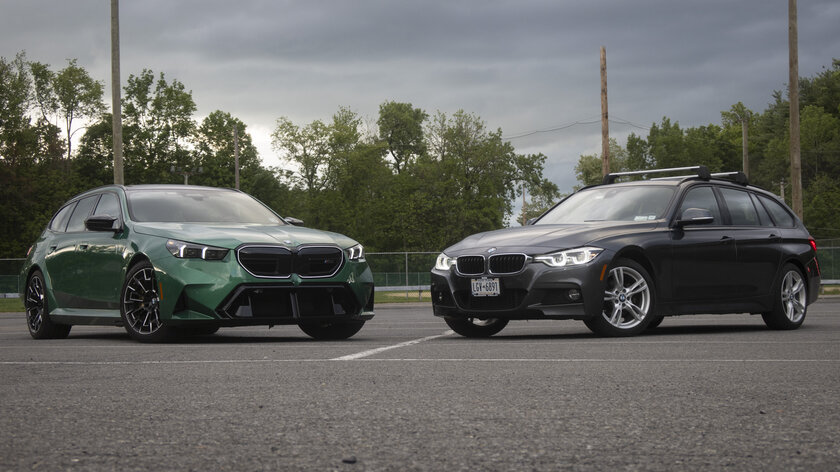 Яркий спорткар на 717 лошадей с огромным багажником: обзор универсала BMW M5 Touring — Мотор и багажник. 15