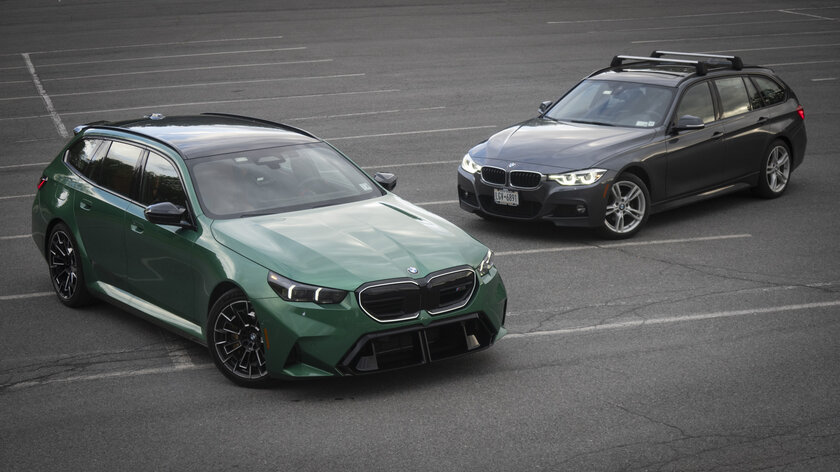 Яркий спорткар на 717 лошадей с огромным багажником: обзор универсала BMW M5 Touring — Мотор и багажник. 19