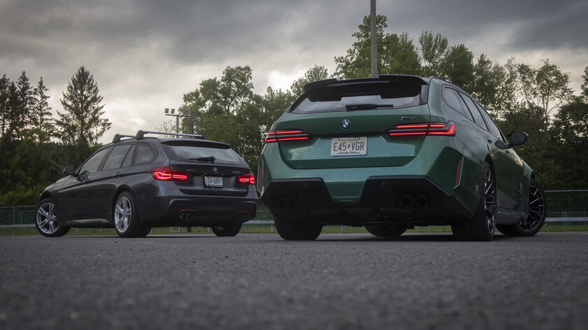 Яркий спорткар на 717 лошадей с огромным багажником: обзор универсала BMW M5 Touring — Мотор и багажник. 23
