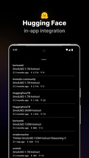 PocketPal AI 1.10.14. Скриншот 4