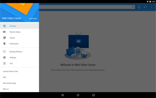 Web Video Caster 5.12.4. Скриншот 8