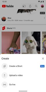 YouTube 20.29.39. Скриншот 1