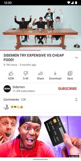YouTube 20.29.39. Скриншот 3