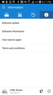 Samsung Mobile Print 4.08.041. Скриншот 4