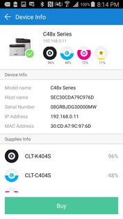 Samsung Mobile Print 4.08.041. Скриншот 5