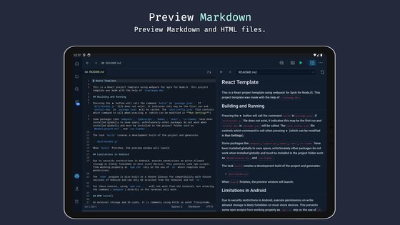 Spck Editor 9.7.2.1. Скриншот 14