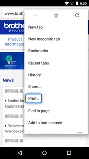 Brother Print Service Plugin 1.16.0. Скриншот 2