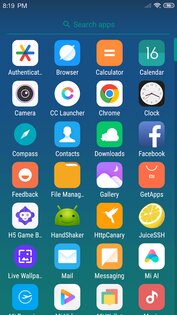 X Launcher 3.3.3. Скриншот 3
