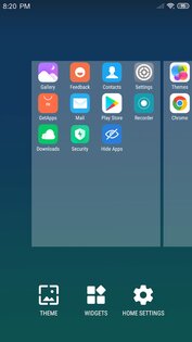 X Launcher 3.3.3. Скриншот 4
