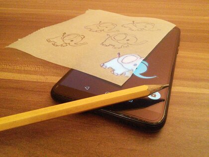 Tracing Paper Sketching 1.0.0. Скриншот 1
