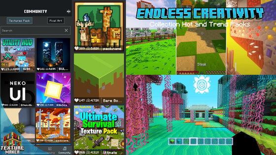 Texture Maker for MCPE 1.6.2. Скриншот 2