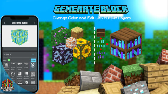 Texture Maker for MCPE 1.6.2. Скриншот 10