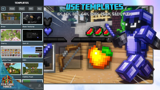 Texture Maker for MCPE 1.6.2. Скриншот 21
