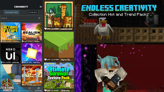Texture Maker for MCPE 1.6.2. Скриншот 26