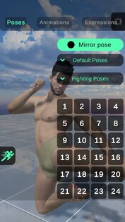 Pro Poser 3D Model Poses 25.0. Скриншот 6