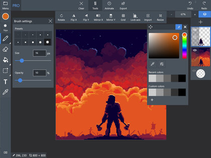 Pix2D – Pixel art studio 3.3.4. Скриншот 5